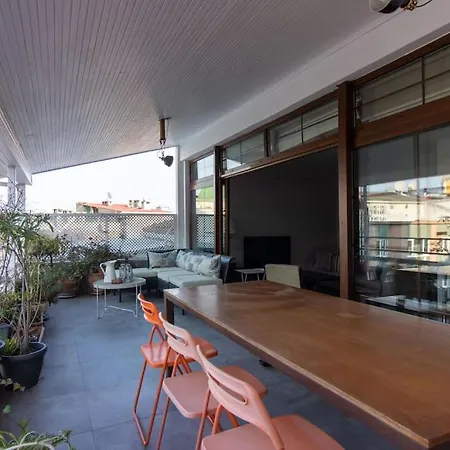 Appartement Large Cozy 3br Priv Terrace In Central Cihangir Istanboel